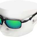 OOWLIT Replacement Lenses Compatible with Oakley Badman OO6020 Sunglass Emerald Polarized