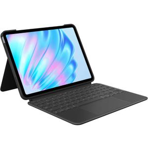 Logitech Combo Touch iPad Air 11-inch (M2, M3 & M4), iPad Air (5th gen) Keyboard Case - Detachable Backlit Keyboard with Kickstand - Midnight Black