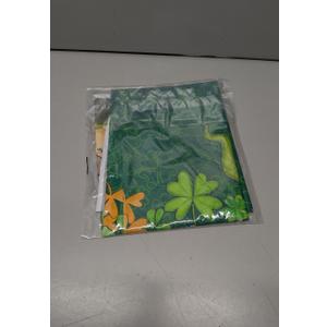 XCHI Gnomes Green Hats Shamrocks Clovers Coins Rainbow St. Patrick's Day Tablecloth Rectangle Table Cloth Washable Table Covers for Indoor Dining Home Party Decorations 52x70 Inch