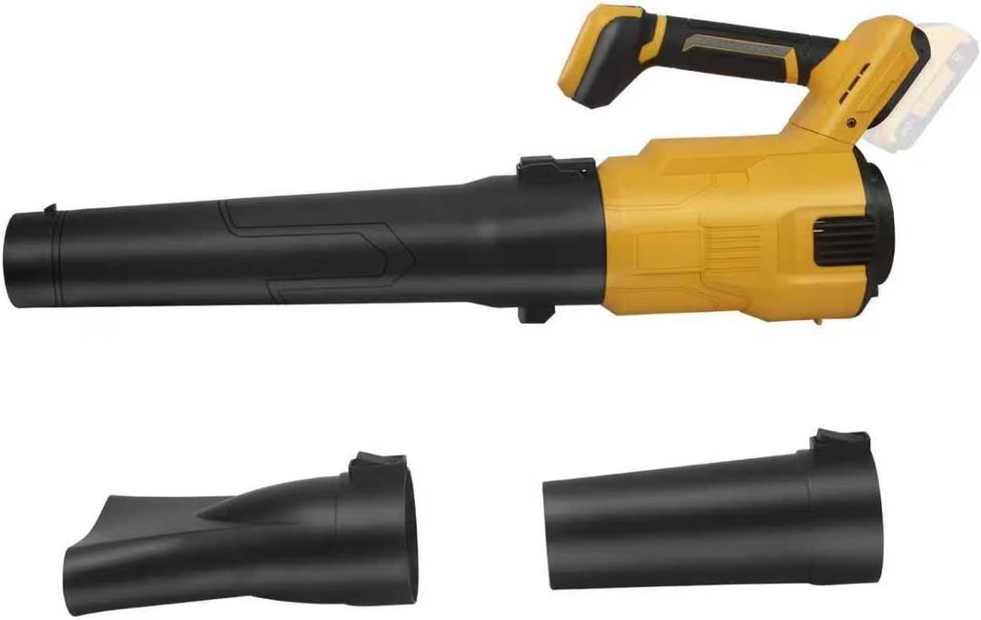 Cordless Leaf Blower for Dewalt 20V Battery, 600CFM/160MPH Electric Leaf Blower Cordless, 3 Speed Modes, Battery Powered Blowers for Lawn Care, Yard (Tool Only)