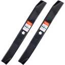 Grasscool 134149 Mulching Blades for Craftsman 21 inch Mower Blade LT2000 LT1000 YS4500 Replace 422719 532134149 Husqvarna Poulan Pro 21'' Deck Riding Lawn Mower 5 Point Star (2 Pack)