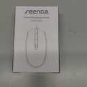 seenda Wired Mouse - USB Computer Mice Wired with RGB Backlit Optical LED Mouse with Attached USB Cord for Laptops Notebooks Chromebook - Pink