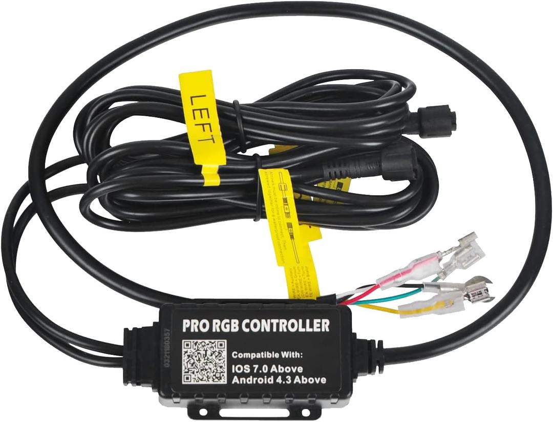 Controller Box with 3-PIN Plug Design for Viswiker PRO RGB Whip Lights