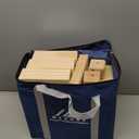 Megwoz Giant Tumble Tower Games for Kids and Adults 57 Blocks New Zealand Pine Wooden Blocks Stacking to Over 4.2FT Family Game for Indoors Outdoors Yard Games for Family