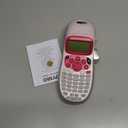 DYMO LetraTag LT-100H Handheld Aesthetic Label Maker, ABC Keyboard Label Printer with Easy-to-Use, 13 Character LCD Screen, Great for Home & Office Organization, Pink