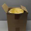 Yulejo 6 Pieces Easter Woven Bamboo Basket Round Small Woven Basket with Handle Buckets for Easter Egg Hunt Picnic Party Supplies Birthday Decoration(Plaid)