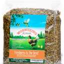 WORMSKING 5LB Dried Black Soldier Fly Larvae, More Calcium Than Dried Mealworms, High Protein Chicken Feed,Duck Food, BSFL, Duck Treats