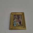 Resin Photo Frame Card Display Holder Poster Glass Front Picture Frame for Desktop Tabletop Or Wall Display Bedroom Office Farmhouse, 15.5cmx19.5cm