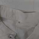 Svenine Handmade Cotton Renaissance Pirate Shirt Long Tied Up Medieval Sleeves, Medium, Muang Cotton - Cream