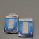 Lutron Caseta Original Smart Dimmer Switch (Lutron Smart Hub Required), for LED Lights, 150 Watt, Single-Pole/3-Way, No Neutral Required, PD-6WCL-WH, White