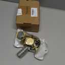 10 Pcs Curtain Magnets Closure Clips, Plus Size Magnetic Curtain Clips Metal Magnets for Indoor Outdoor Curtains Prevent Light Leaking for Patio, Mosquito, Cabana, Gazebo (Gold)