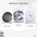 Tumbler 20oz Straight Skinny Car Cups With Insulated Cup Sleeve Portable Handle, Sports Travel Coffee Mug, Stainless Steel, Insulated,Classic Collection Gifts for Men Women Fans