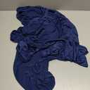 Spandex 6 Foot Rectangle Table Cloth, Elastic Fitted Tablecloths for Picnic, Stretch Washable Patio Table Cover for Outdoor, Camping, Banquet and Parties (Navy, 30"x72")