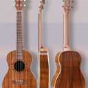 Winzz Baritone Ukulele 30 Inch for Adults Teens Beginners & Prof, KOA Wood