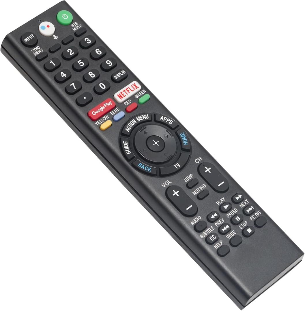 RMF-TX310U Replace Voice Remote Control with Mic fit for Sony 4K Smart Bravia TV XBR-43X800G XBR-75X800G XBR-65X800G XBR-49X800G XBR-55X800G XBR-85X900F XBR-49X900F XBR-75X900F XBR-65X900F