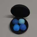 Silicone Magnetic Balls Fidget Toys for Adults & Teens,4PCS Stress Relief Sensory Toys for Autism ADHD Anxiety,Fun Textures Gadgets,Office Desk Toy,Stocking Stuffers for Men Women Teen Gifts (Ocean Blue)