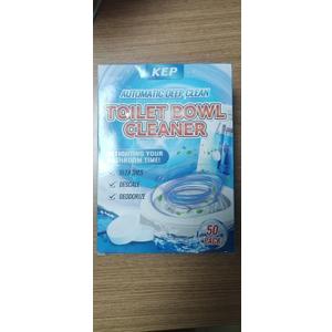 KFP Automatic Toilet Bowl Cleaner Tablets - Fresh Scent,Long-Lasting CleaningEffectively removes stains and limescale; Releases fresh fragrance for a pleasant bathroom experience;Continuous cleaning