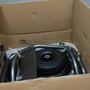 Giraffe Tools Garden Hose Reel Cart, Cart with Wheels Heavy Duty, Industrial Hose Reels for Outside, 250-Feet of 5/8" Hose Capacity, Hose Guide Pre-Installed