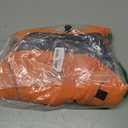 EMUST Dog Jackets for Winter, Cold Weather Coats for Dogs, Soft Winter Jackets for Medium Large Dogs, Orange, L