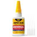 Super Glue Thick CA Glue Clear 30 Gram, Heavy Duty Superglue Instant Cyanoacrylate Adhesive for Plastic Ceramic Leather Metal Glass Wood Pla Shoe Sole Repair, Strong Oily Liquid Bonding