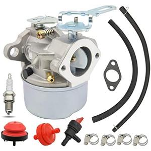 640084B Carburetor Snow Blower Carburetor Carb Compatible for Tecumseh 5HP MTD 632107A 632107 640084 640084A Toro 521 Snow Blower HSSK40 HSSK50 HS50 LH195SA - for 640084B Snow Blower Carburetor