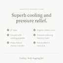 Saatva Graphite Memory Foam Mattress Topper - 3 Memory Foam Layer - Enhanced Comfort & Cooling - Queen