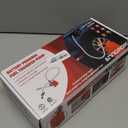 anngrowy Fuel Transfer Pump Battery Powered with Auto-Stop, Gas Can Pump Transfer with 4 Adaptors, 3.2 GPM, 51" Hose, Portable liquid Transfer Pump for Oil, Gasoline, Diesel, Kerosene, Gifts for Him