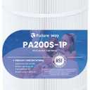Future Way C200S Pool Filter Cartridge Replacement for Hayward C200S, Replace Hayward CX200XRE, Pleatco PA200S, 200 sq. ft