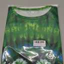 TMSD Women's Mardi Gras St Patrick's Day Sweatshirt Raglan Sleeve Crew Neck Top, Large 