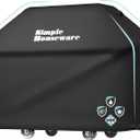 Simple Houseware 72 in. Waterproof Heavy Duty Gas BBQ Grill Cover, Weather-Resistant Polyester