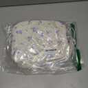 Lunch Box for Women,Floral Lunch Bag Cute Corduroy Insulated Lunch Box With Shoulder Strap for Adult Womens for Work Picnic (purple floral)