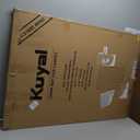 Kuyal Office Chair Mat for Carpet, 32x48 Clear Heavy Duty Computer Chair Mat, Under Desk Protector Carpeted Floors Mat, Easy Chair Movement,Ship Flat