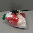 HGB Squeaky Christmas Dog Toys, Plush Crinkle Dog Toys for Large, Medium, Small Dogs to Keep Them Busy & Reduce Anxiety, Holiday Pet Gifts, 2 Pack