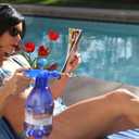 Classic USA Misters 1.5 Liter Personal Water Mister Pump Spray Bottle (Blue)