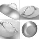 9" Wide Smashed Burger Griddle Accessory Dome for Blackstone Melting & Basting Cover for Griddle, Commercial Grade Stainless Steel Steaming Dome - Perfect for Flat Top Grills & Outdoor Cooking
