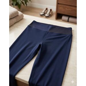 High Waisted Leggings XXL Dark Blue 