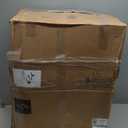 COLAMY Ergonomic Mesh Office Chair with Footrest, High Back Computer Executive Desk Chair with Headrest and 4D Flip-up Armrests, Adjustable Tilt Lock and Lumbar Support-Black