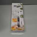 USB Powered Electric Milk Frother with 3 speed control. Comes with 3 detachable mixers.