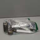 4 Pack Christmas Window Candle Lamps, Flameless Flicker LED Lights and Bronze Base, Dusk to Dawn Light Sensor, 10 Inch Battery Powered Window Candle for Dinners, Table, Party, Valentines Decorations