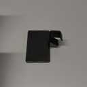 MorningRo 2 in 1 Fireplace Garland and Stocking Hangers for Mantel Heavy Duty Christmas Stocking Holders for Mantle Metal Garland Hooks Xmas Holiday Decoration (Black,3 Pack)