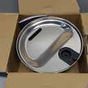 PawsPik PureFlow MAX Automatic Pet Water Dispenser, Stainless Steel Curve Dog & Cat Water Fountain, 3.2-Liter for Fresh, Long-Lasting Hydration (Silver)