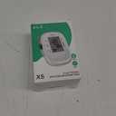 Blood Pressure Monitor, AILE Blood Pressure Machine Upper Arm Large Cuff(8.7"-16.5"), High Automatic Blood Pressure Monitors Cuff for Home Use, (BP) Manual Arm Blood Pressure Monitors, 2 * 99 Memory (White)