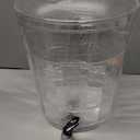 CreativeWare CreativWare 3-Gallon Mosaic Beverage Dispenser, Clear