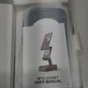 Hupoaf Adjustable Cell Phone Stand with Wireless Induction Bluetooth Speaker, HD Surround Sound for Home and Outdoors, Compatible with iPhone/Samsung Galaxy, 2026 Birthday Gifts for Men Women Dad Mom