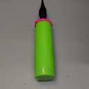 Balloon Pump Handheld Two-Way Dual Action - Hand Blower Air Pumper for Balloons - Ballon Inflator Pumping - Manual Baloon Inflators Machine (Green 1 Piece)