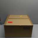 WUZUPS Nickel Chandelier Rustic Farmhouse Industrial Round Ceiling Pendant LED Light Fixture with Amber Glass Shade for Dining Room Kitchen Island Foyer Entryway, H 17" W 13.4", E26 Base