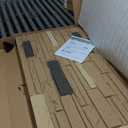 OUZUGIE 4 PCS Faux Stone Wall Panel 47.2 x 23.6 Interior Exterior Wall Decor 3D PU Panel with Brick Stone Design Light Brown