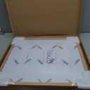 Yaetm Minimalist 16x20 Oak Picture Frame with Mat for 11x14, Natural Solid Oak Wood 16x20 Frame for Wall, Lightweight, Wall Mount, Single