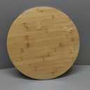 16" Pizza Cutting Board Double Sided Round Cutting Boards Large Pizza Server Bamboo Wooden 16inch Platter Pizza Oven Accessories Kitchen Gifts Pizza Prep Board with Grooves, Extra Large