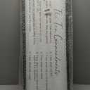 FZMHASLWW The Ten Commandments Bible Verse Wall Decor 32"X12" God Jesus Prayer Christian Saying Catholic Scripture Sign Large Wood Framed Wall Hanging Art (Black)